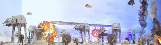 Illustration for article titled Grown Man Turns Living Room Into Enormous, Incredible Battle Of Hoth Diorama